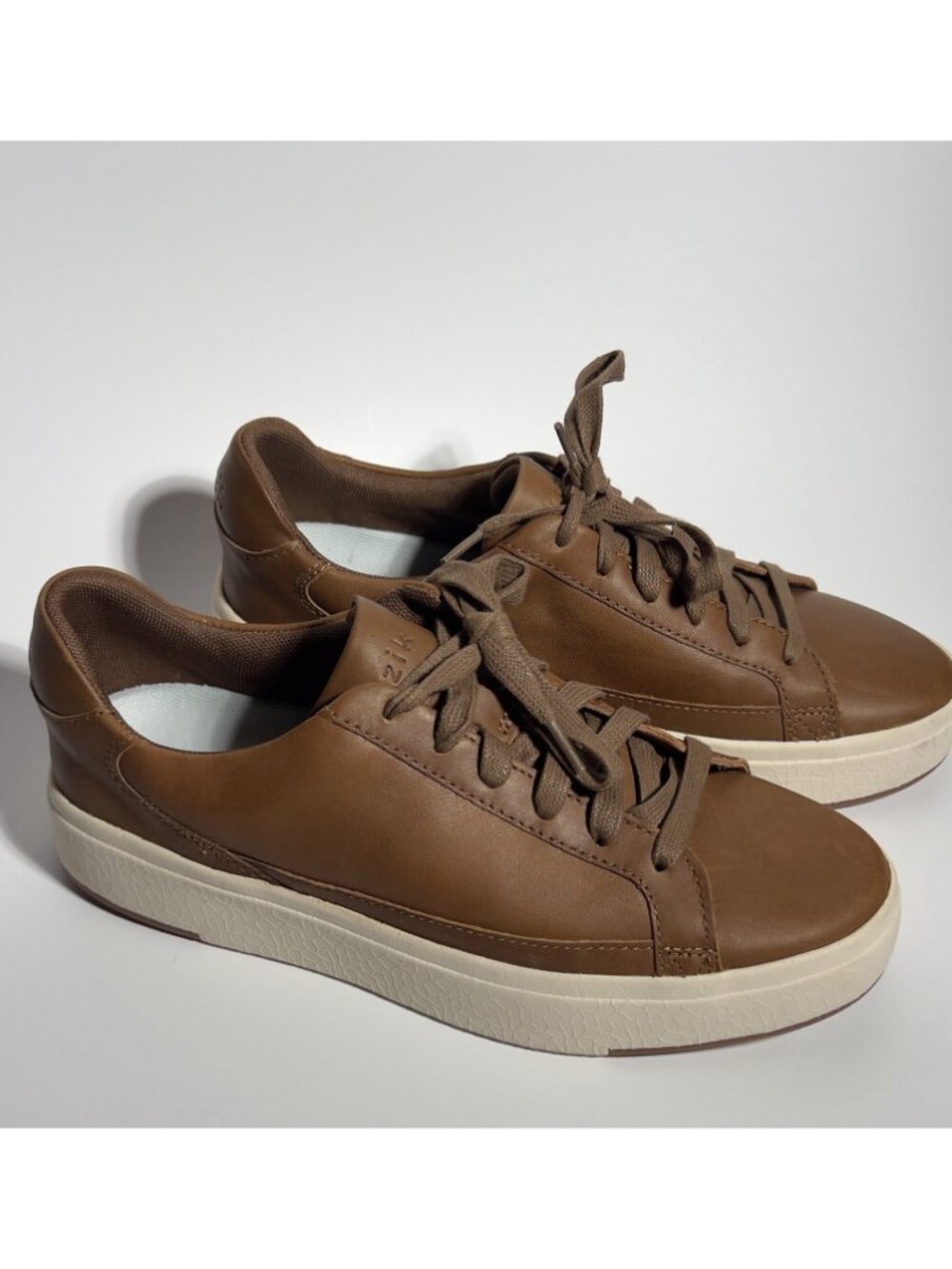 Kizik Lima Women’s Brown Faux Leather Hands-Free Shoes Size 7.5 - Picture 4 of 12